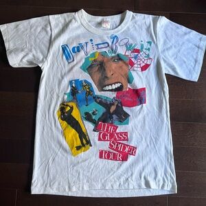 Vintage David Bowie 1987 The Glass Spider Tour ORIGINAL 80’s Band Tee T-Shirt